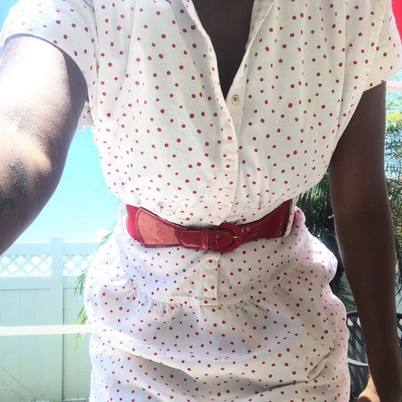 Vintage “All That Jazz” Polka Dot Dress - Picture 2 of 9